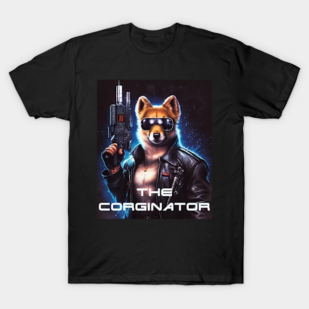 The Corginator T-Shirt by rodmendonca